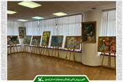 چهار نقاشی از اعضای کانون اردبیل در بخارست به نمایش درآمد