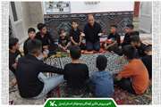 نخستین روز از محرم سال 1404 ویژه‌برنامه «بچه‌های عاشورا» در کانون جعفرآباد برگزار شد