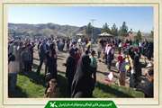 جشن شادی و همدلی خانواده‌ها در هفته ملی کودک/بادبادک‌ها در آسمان انگوت به پرواز درآمدند 