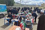 آیین پاسداشت چهلمین روز عروج شهدای مدرسه «میناب» در شهرستان کوثر برگزار شد