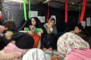 تجمع باشکوه شبانه مردم خلخال با میزبانی کانون پرورش فکری کودکان و نوجوانان