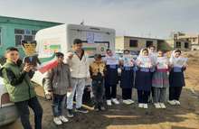 برنامه‌های دهه مبارک فجر در کتابخانه‌های سیار روستایی پارس‌آباد و کوثر