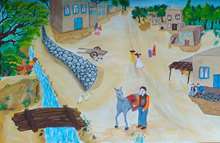 آثار برگزیده هشت عضو مراکز کانون استان اردبیل در هشتمین مسابقه بین‌المللی نقاشی رومانی در سال ۲۰۲۴