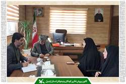 مدیرکل کانون استان اردبیل با سرپرست فرمانداری نیر دیدار کرد