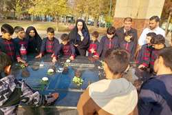 اعضای کانون پارس‌آباد یاد شهیدان گمنام را گرامی داشتند