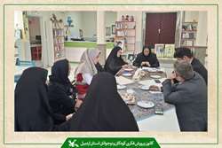 جلسات هم‌اندیشی برنامه‌های هفته ملی کودک در شهرستان‌های گرمی و نمین برگزارشد