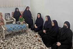 تکریم و دلجویی مربیان کانون و مسئولان نهادهای فرهنگی مشگین‌شهر از خانواده شهید امیرمحمدزاده