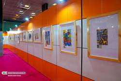 شکوفایی استعداد هنرمندان کودک و نوجوان اردبیلی در دهمین دوسالانه ملی هنرهای تجسمی