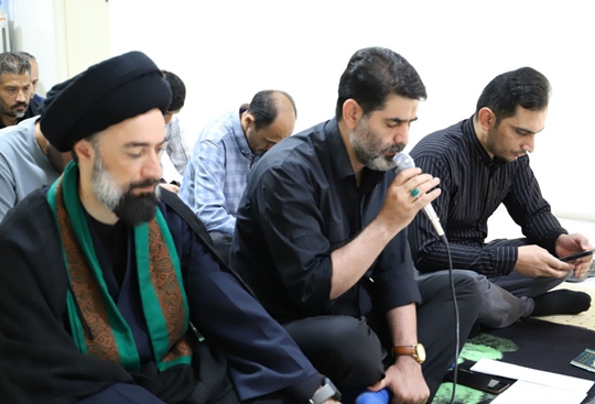 تصاویر | آیین سوگواری دهه آخر صفر در اداره‌کل کانون اردبیل