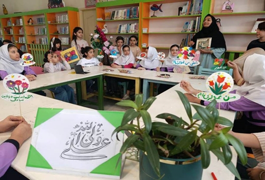 اجرای برنامه‌های فرهنگی و هنری دهه امامت و ولایت در مراکز کانون اردبیل (2)